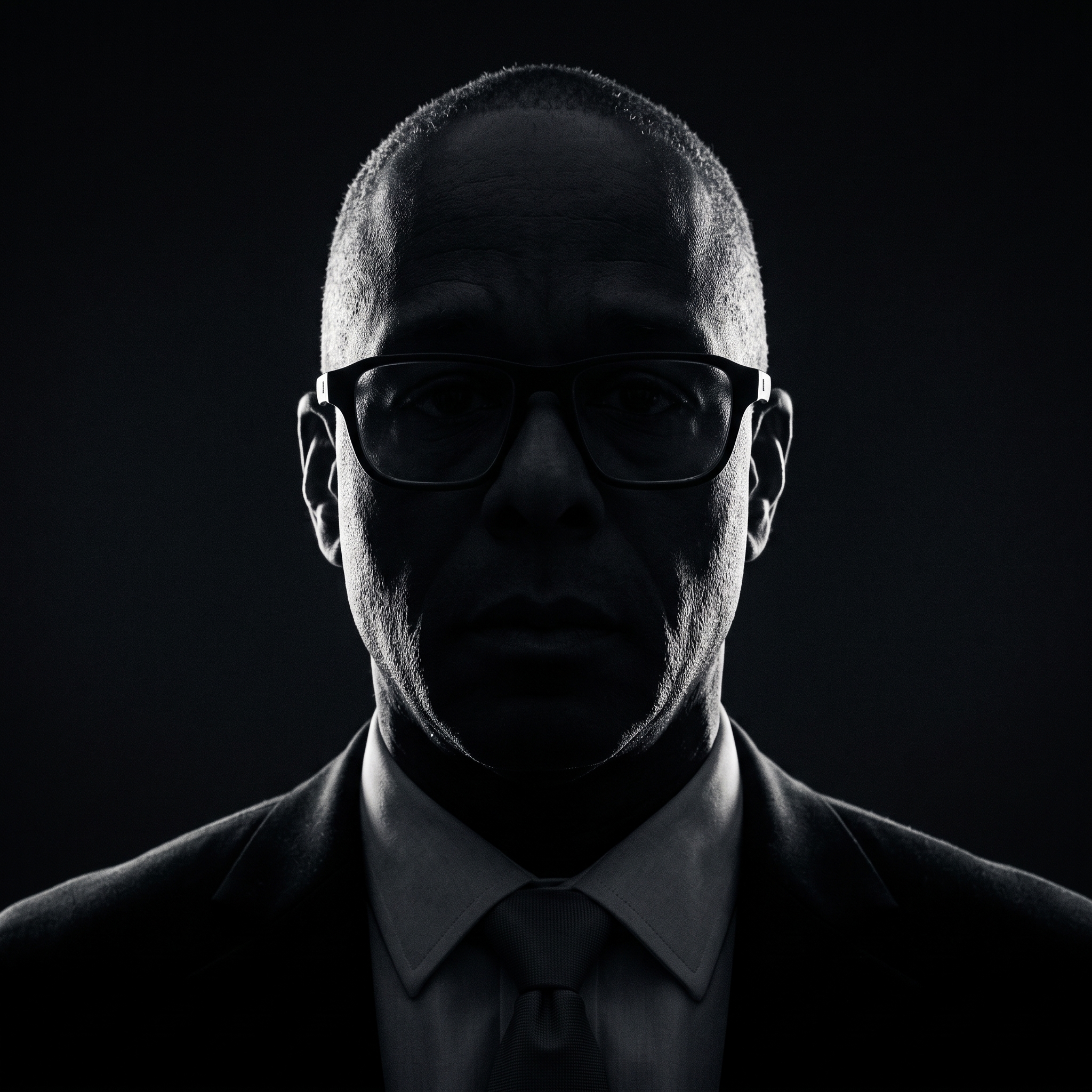 Wayne S. Bell — Chiaroscuro Silhouette Portrait